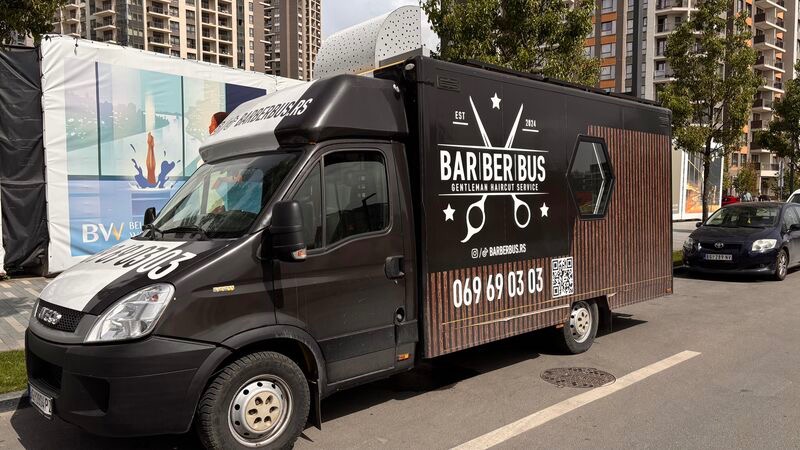 Unutrašnjost Barber Bus